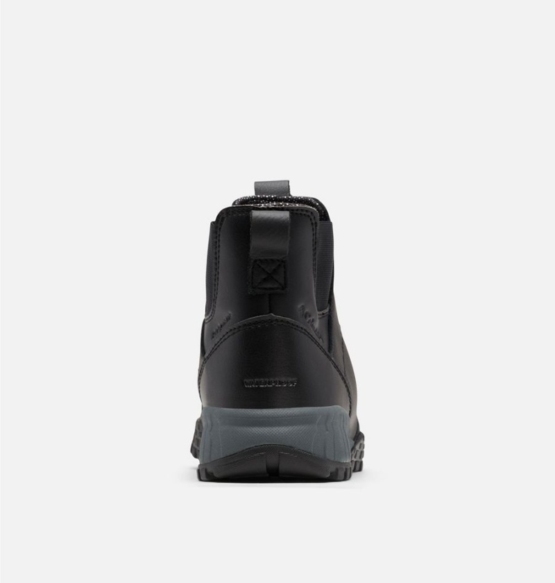 Columbia Fairbanks Rover Chelsea Men's Boots Black | YILKSW-391