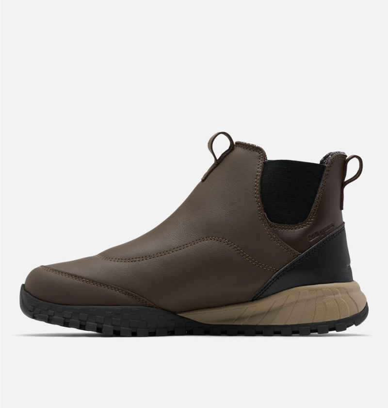 Columbia Fairbanks Rover Chelsea Men's Boots Brown | HEWAVI-924