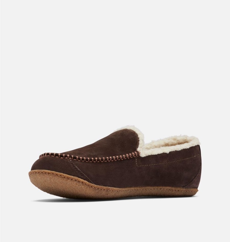 Columbia Fairhaven Men's Slippers Burgundy | OURZCG-130