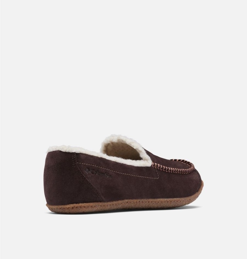 Columbia Fairhaven Men's Slippers Burgundy | OURZCG-130