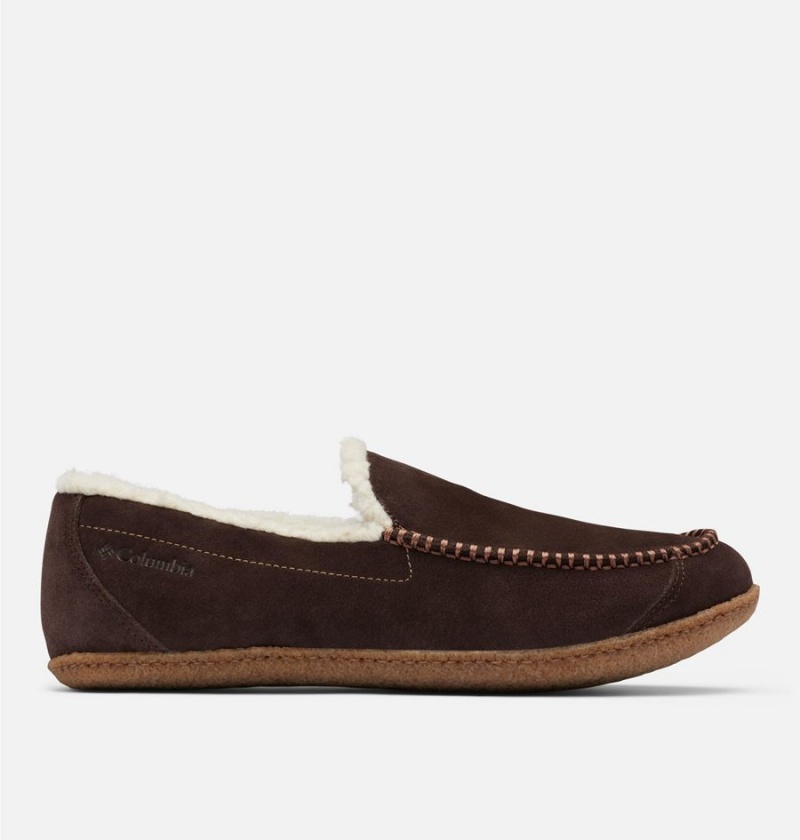 Columbia Fairhaven Men\'s Slippers Burgundy | OURZCG-130