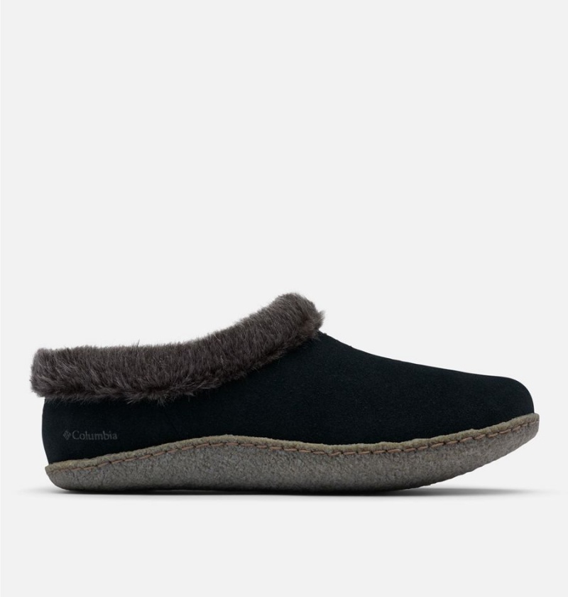 Columbia Fairhaven Women\'s Slippers Black | DSIHOX-694