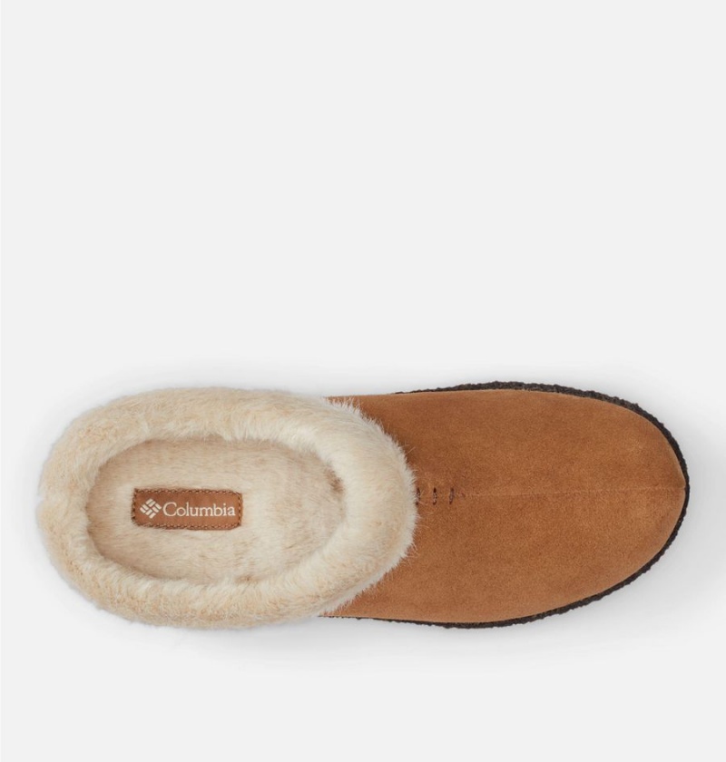 Columbia Fairhaven Women's Slippers Brown | ZFBGDO-951