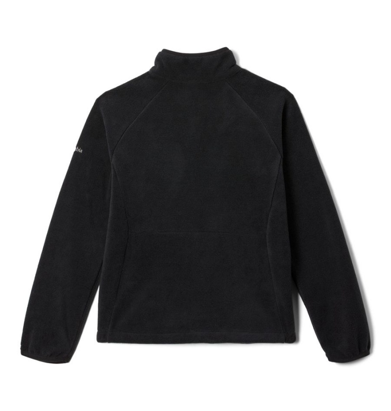 Columbia Fast Trek III Full Zip Kids' Fleece Black | EQPVWS-893