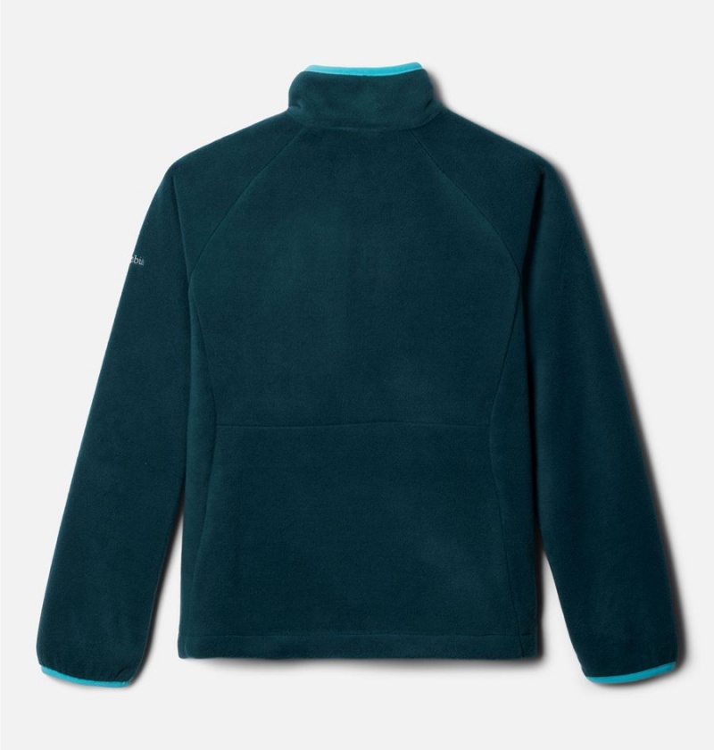 Columbia Fast Trek III Full Zip Kids' Fleece Turquoise | PRZAMK-362