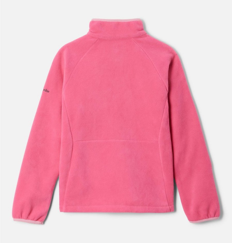 Columbia Fast Trek III Full Zip Kids' Fleece Pink | FSCAVG-295