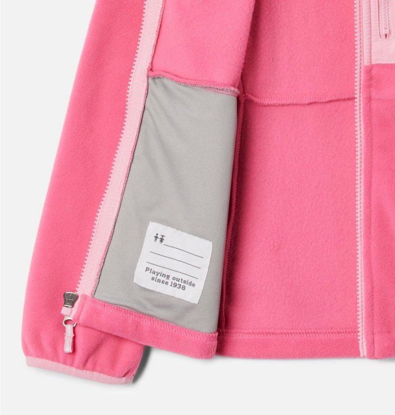 Columbia Fast Trek III Full Zip Kids' Fleece Pink | FSCAVG-295