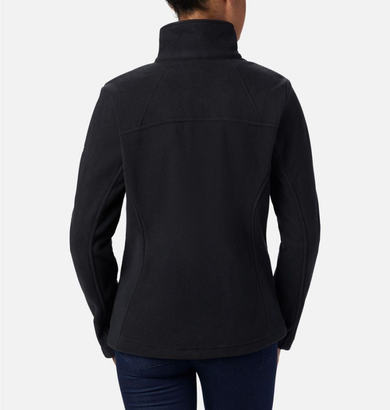 Columbia Fast Trek II Women's Fleece Jacket Black | GJOZHU-734