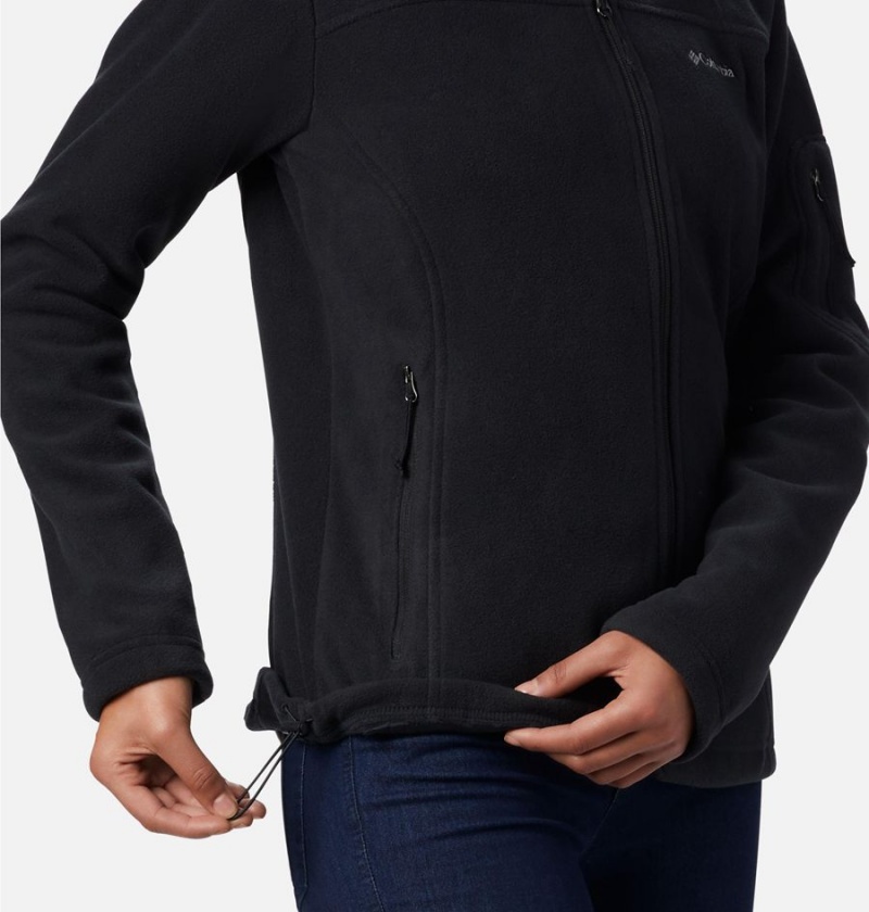 Columbia Fast Trek II Women's Fleece Jacket Black | GJOZHU-734