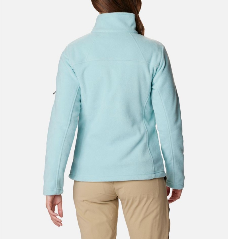 Columbia Fast Trek II Women's Fleece Jacket Turquoise | MGSIZB-031