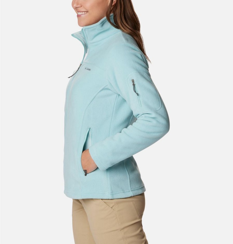 Columbia Fast Trek II Women's Fleece Jacket Turquoise | MGSIZB-031