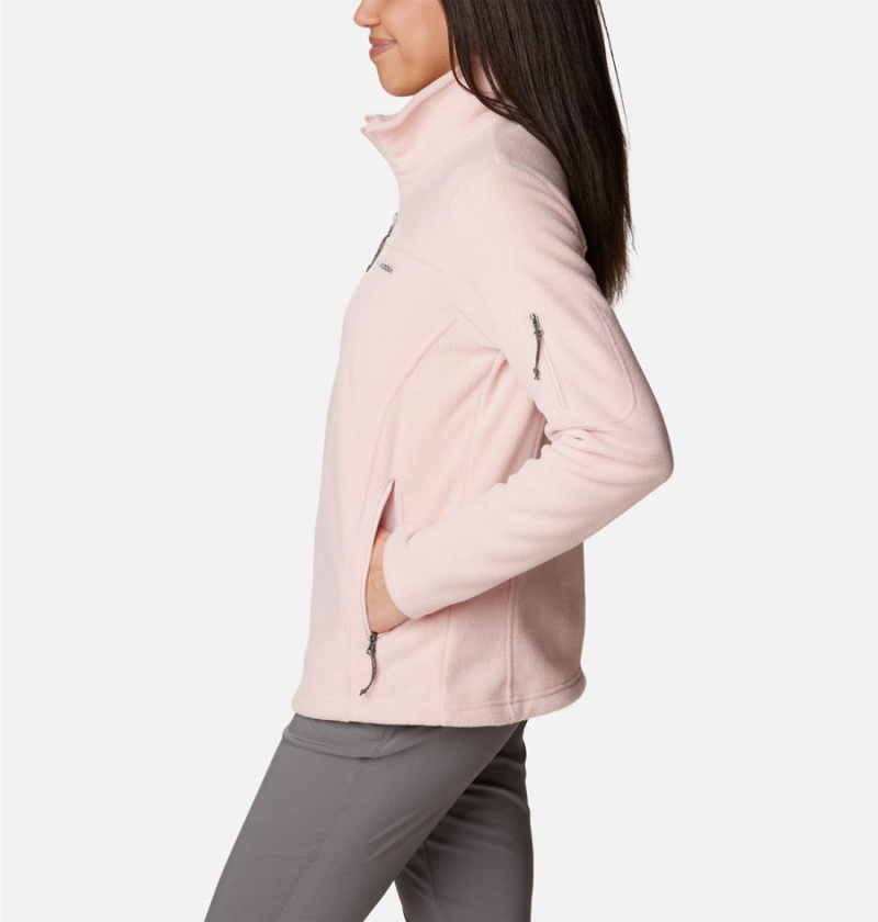 Columbia Fast Trek II Women's Fleece Jacket Pink | WLZADH-728