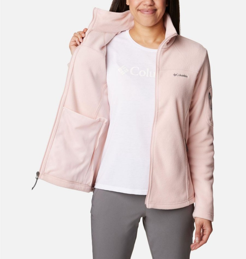 Columbia Fast Trek II Women's Fleece Jacket Pink | WLZADH-728