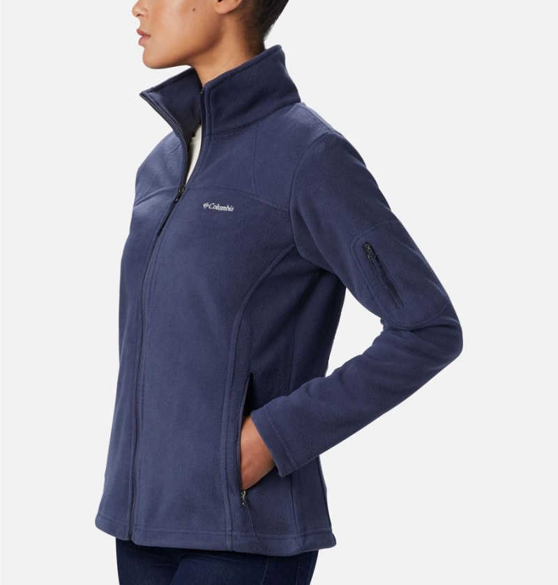 Columbia Fast Trek II Women's Fleece Jacket Navy | RXLDBJ-602