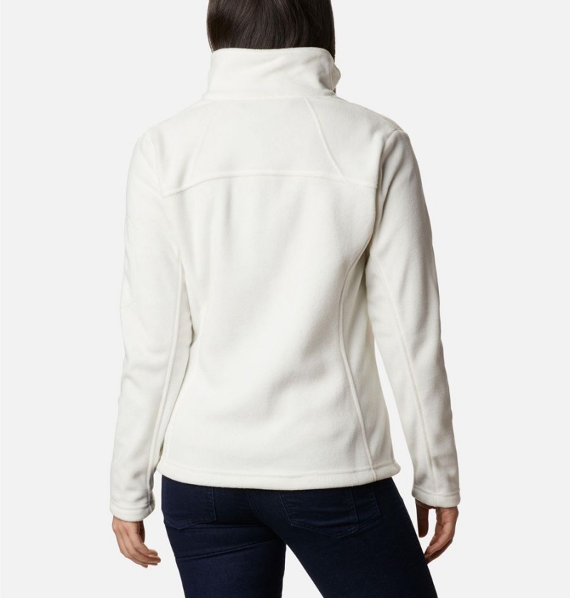 Columbia Fast Trek II Women's Fleece Jacket White | PNVKDH-268