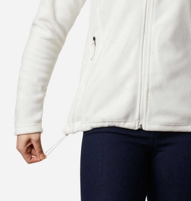 Columbia Fast Trek II Women's Fleece Jacket White | PNVKDH-268