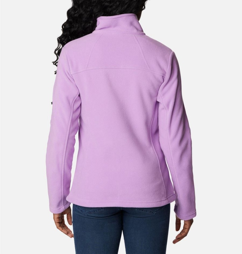 Columbia Fast Trek II Women's Fleece Jacket Purple | WBROYE-376
