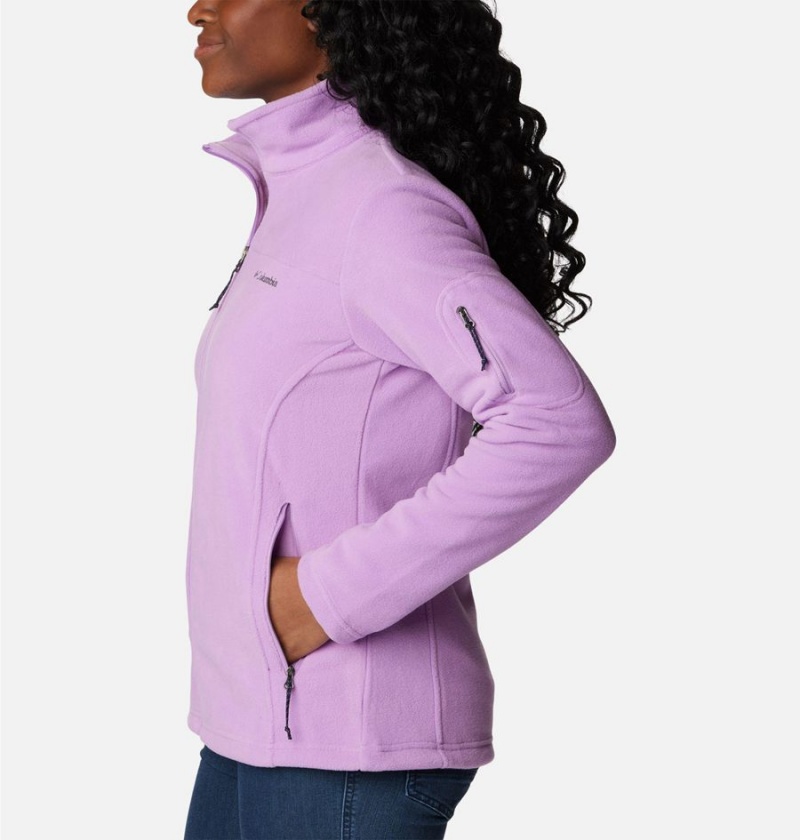 Columbia Fast Trek II Women's Fleece Jacket Purple | WBROYE-376