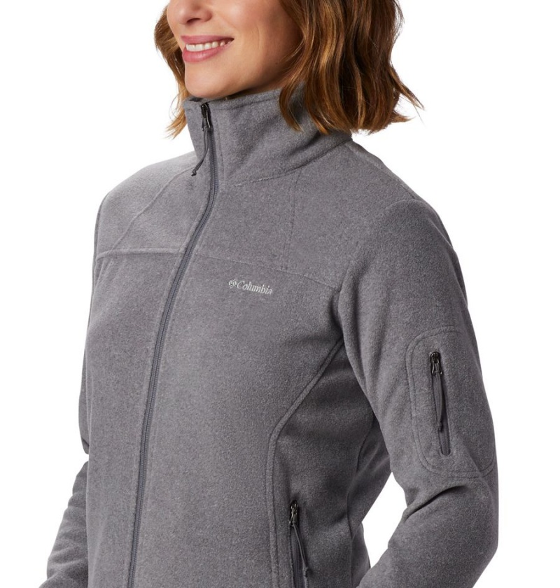 Columbia Fast Trek II Women's Fleece Jacket Grey | WOABCE-260