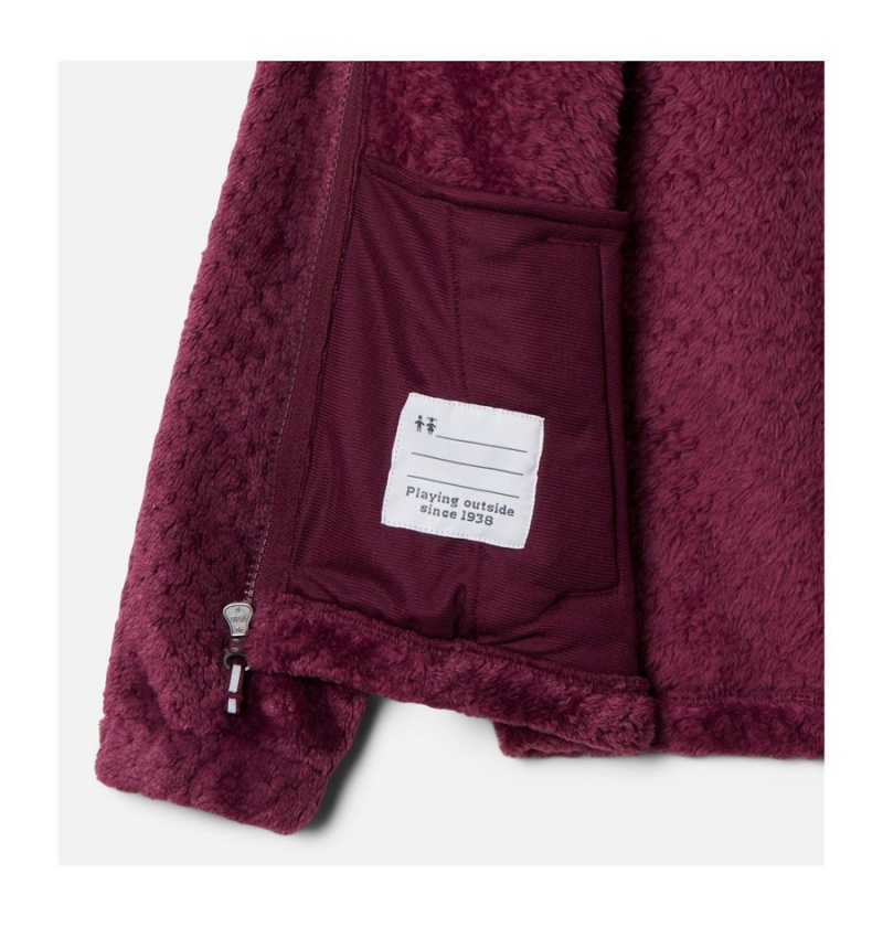 Columbia Fire Side Sherpa Kids' Jacket Coral | DXAUFN-163