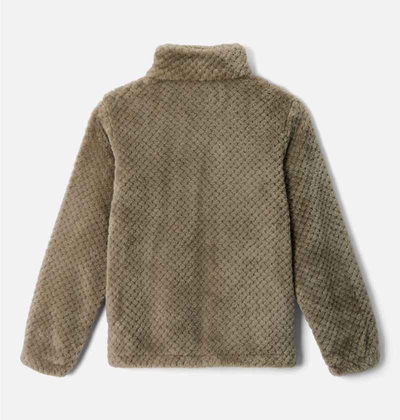 Columbia Fire Side Sherpa Kids' Jacket Green | TDIFUW-584