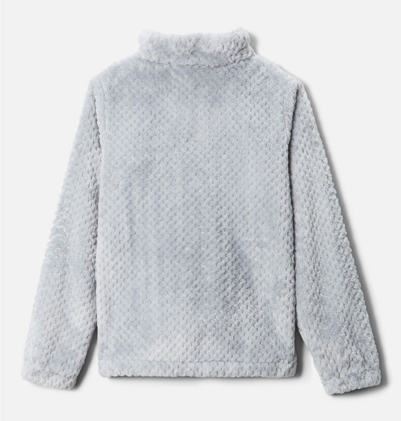 Columbia Fire Side Sherpa Kids' Jacket Grey | NQAIFB-305