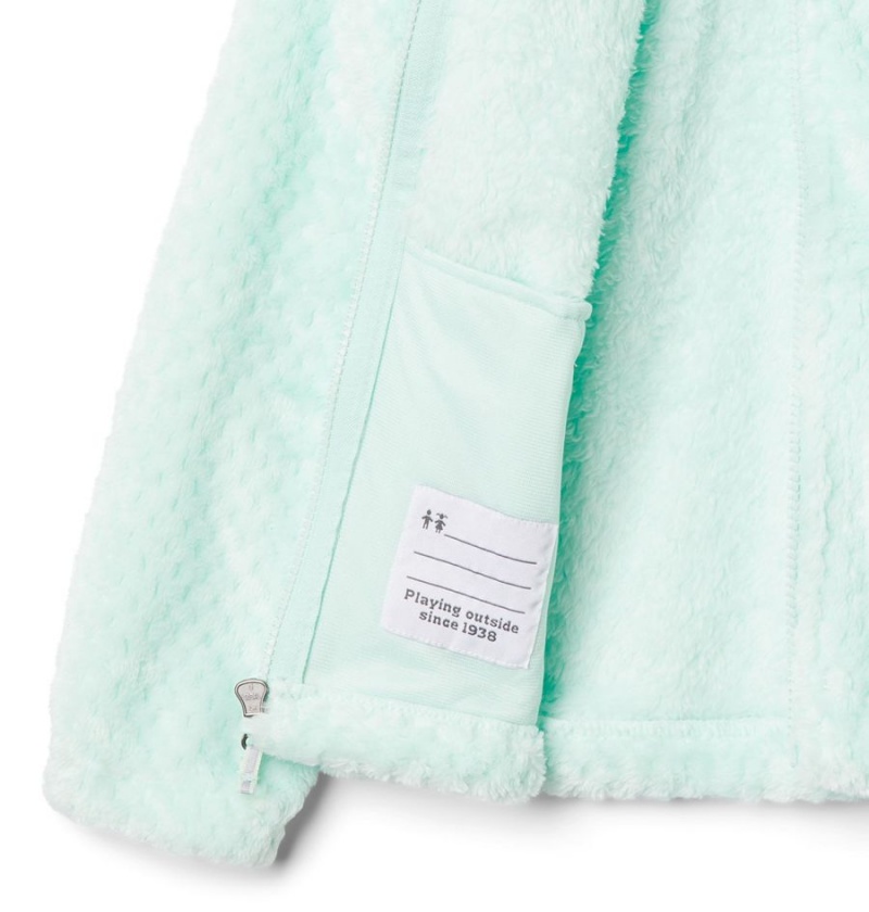 Columbia Fire Side Sherpa Kids' Jacket Green | VTDIHN-178