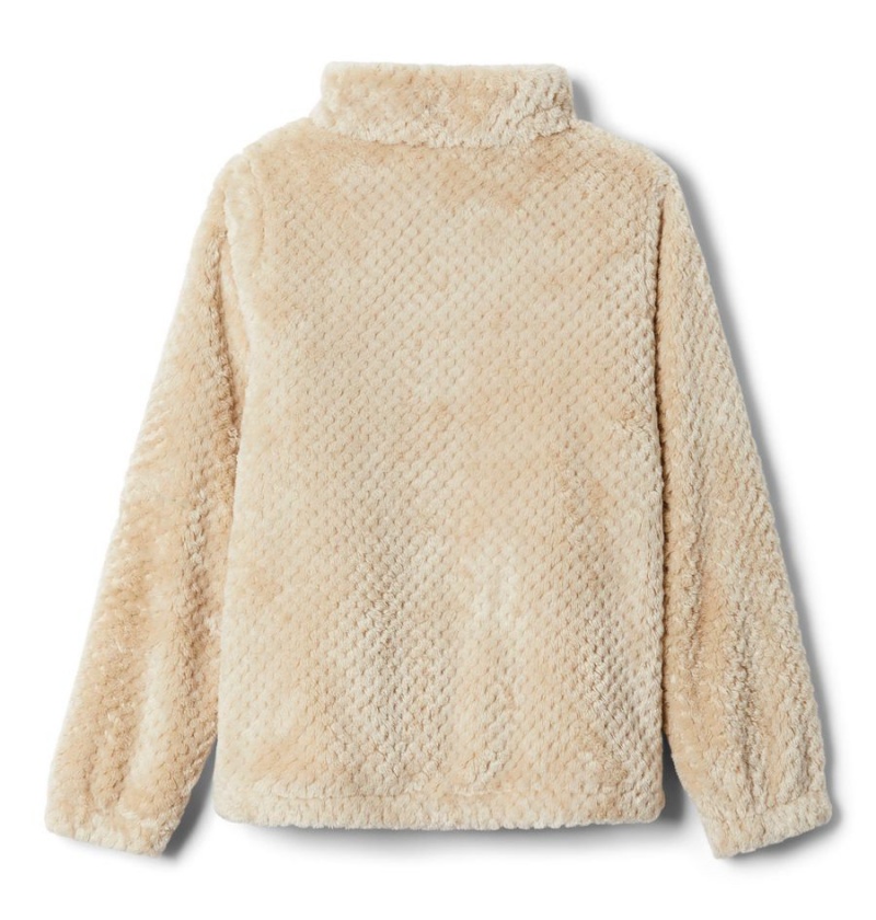 Columbia Fire Side Sherpa Kids' Jacket Khaki | RDWCFE-206