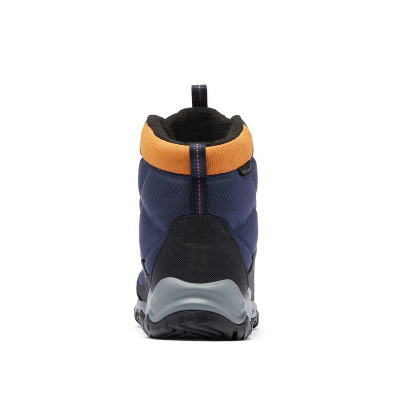Columbia Firecamp Boot Men's Hiking Shoes Navy | BJVOFU-752
