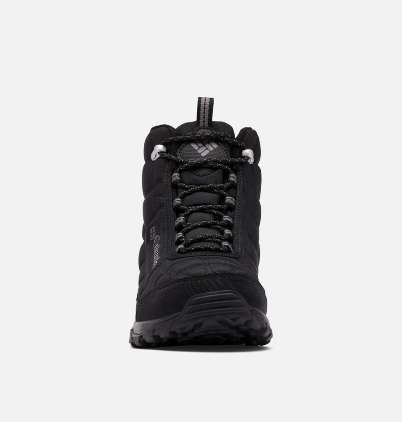 Columbia Firecamp Boot Men's Hiking Shoes Black | JIMGTS-492