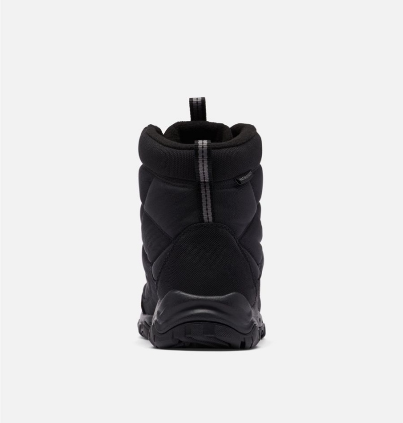 Columbia Firecamp Boot Men's Hiking Shoes Black | JIMGTS-492