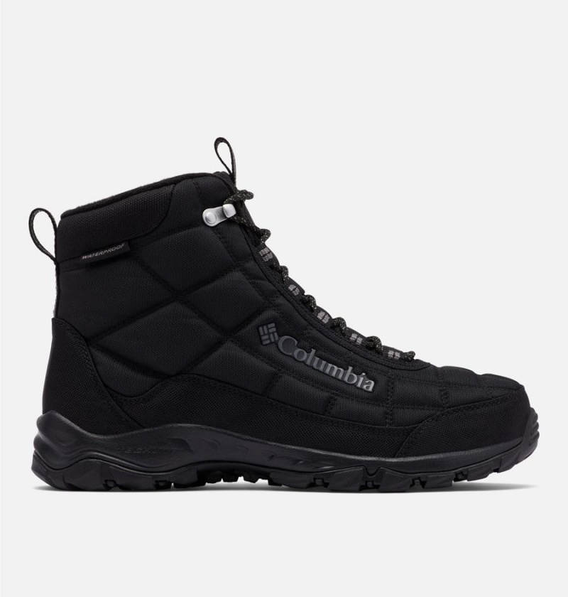 Columbia Firecamp Boot Men\'s Hiking Shoes Black | JIMGTS-492