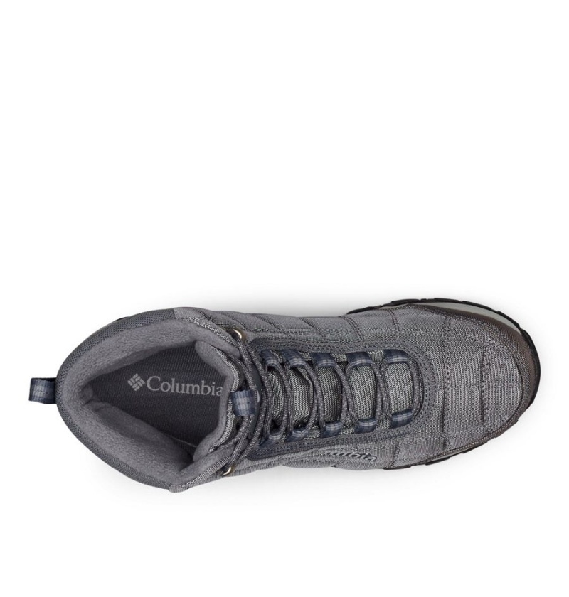 Columbia Firecamp Boot Men's Hiking Shoes Grey | ZGUNOB-839