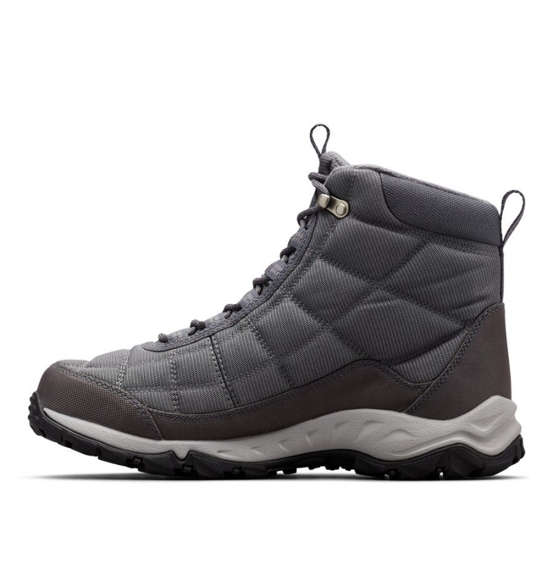 Columbia Firecamp Boot Men's Hiking Shoes Grey | ZGUNOB-839