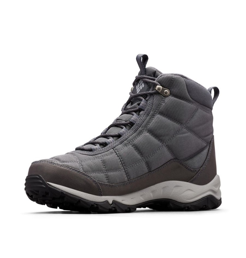 Columbia Firecamp Boot Men's Hiking Shoes Grey | ZGUNOB-839