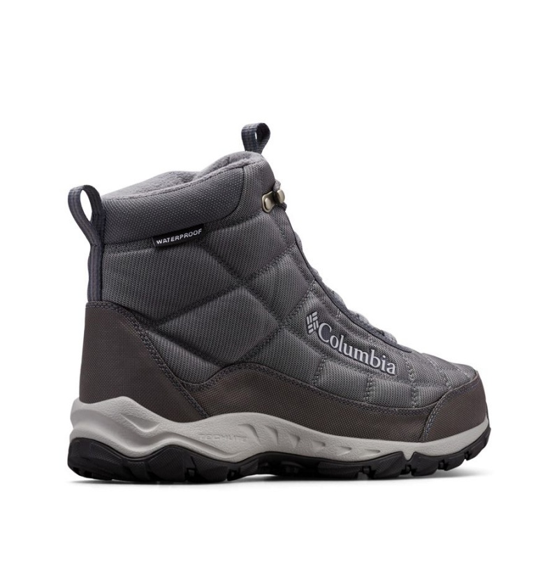 Columbia Firecamp Boot Men's Hiking Shoes Grey | ZGUNOB-839
