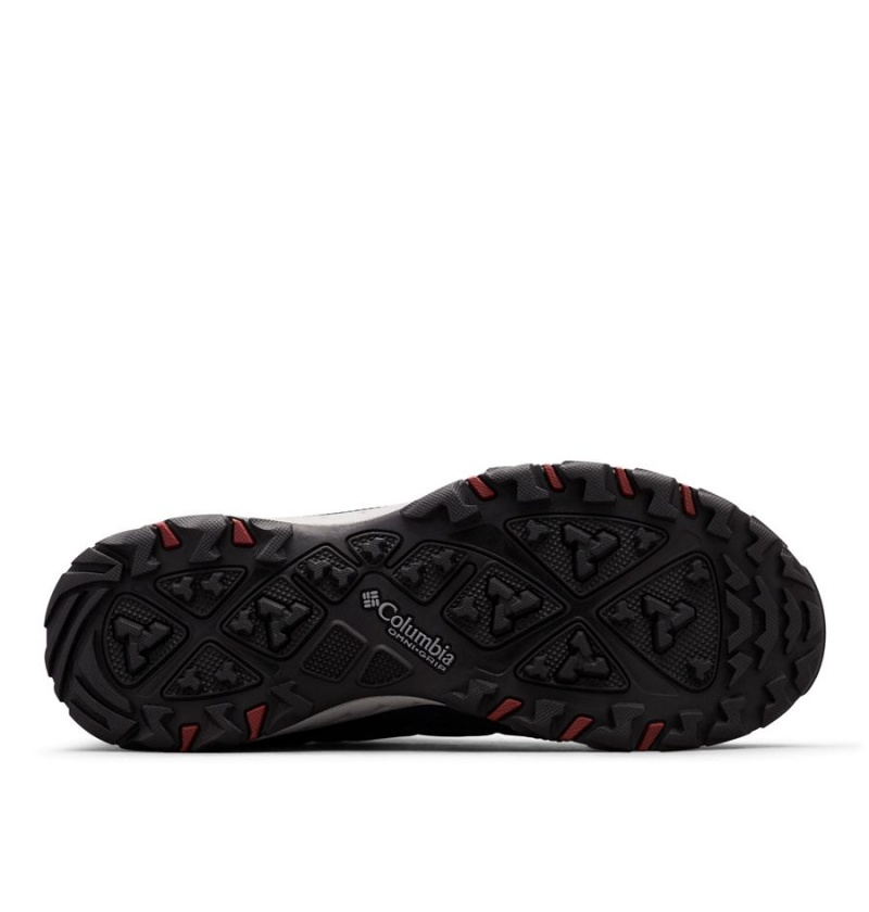 Columbia Firecamp Fleece Lined Men's Hiking Shoes Navy | POBIYG-410