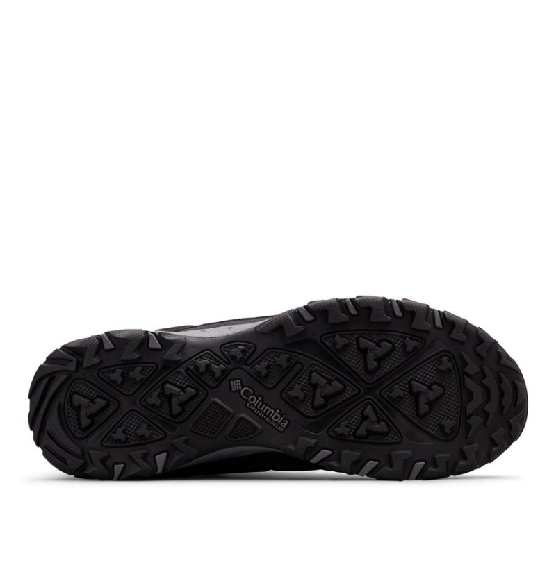 Columbia Firecamp Fleece Lined Men's Hiking Shoes Black | JVLPDR-518