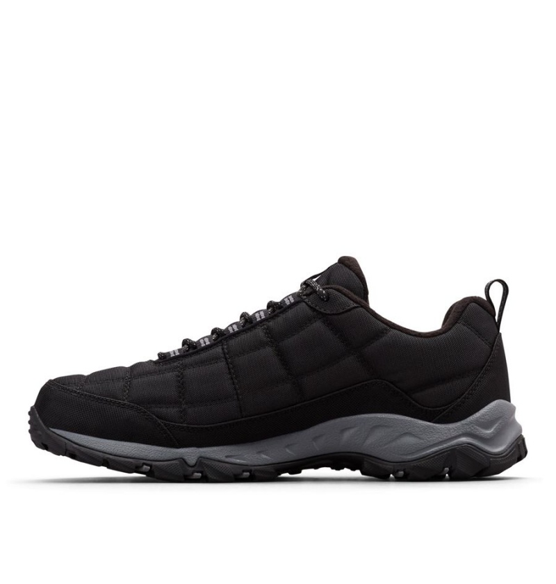 Columbia Firecamp Fleece Lined Men's Hiking Shoes Black | JVLPDR-518