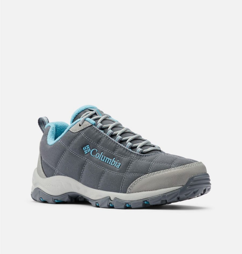 Columbia Firecamp Fleece Lined Women's Hiking Shoes Grey | YDJENS-327