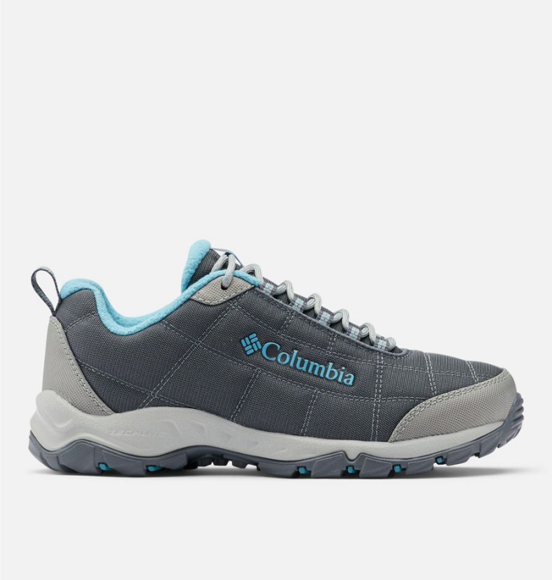 Columbia Firecamp Fleece Lined Women\'s Hiking Shoes Grey | YDJENS-327