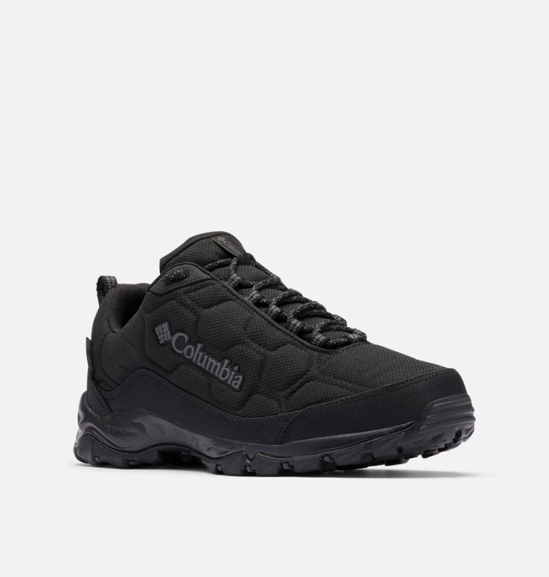 Columbia Firecamp III Waterproof Men's Hiking Shoes Black | ZSVIFL-561