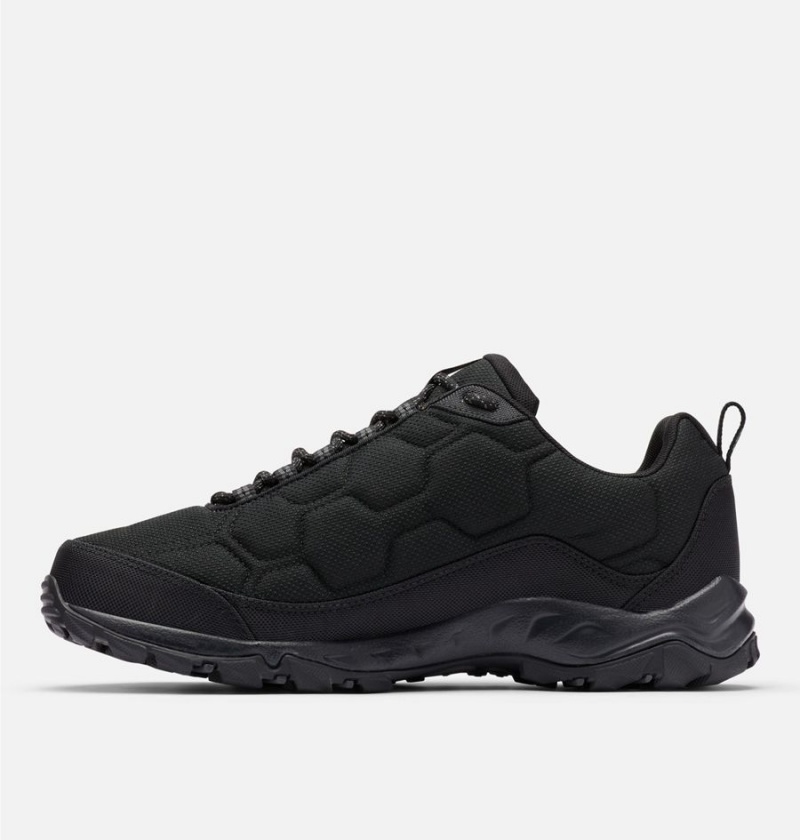 Columbia Firecamp III Waterproof Men's Hiking Shoes Black | ZSVIFL-561