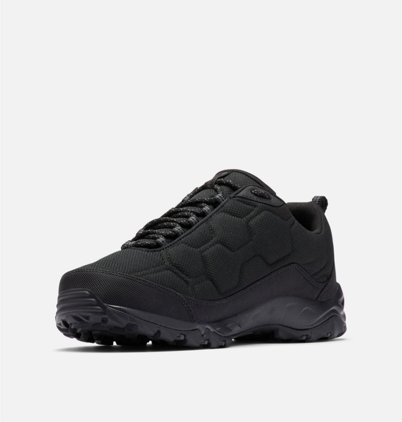 Columbia Firecamp III Waterproof Men's Hiking Shoes Black | ZSVIFL-561