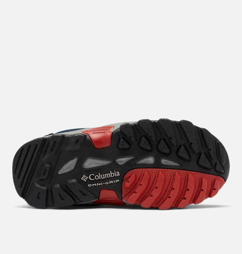 Columbia Firecamp Sledder 3 Waterproof Kids' Sneakers Navy | VULHQI-546