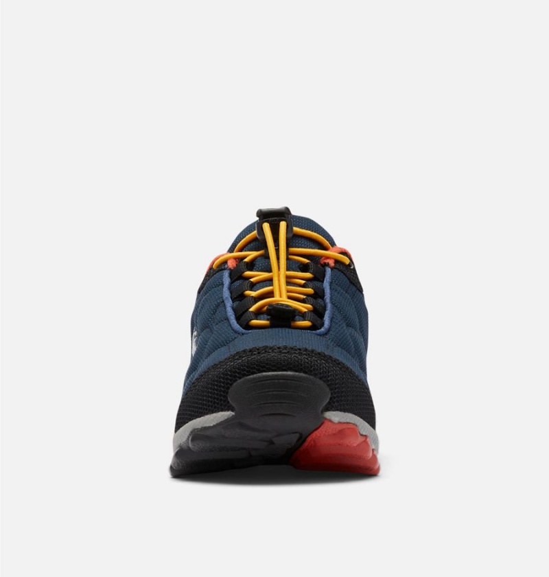 Columbia Firecamp Sledder 3 Waterproof Kids' Sneakers Navy | VULHQI-546