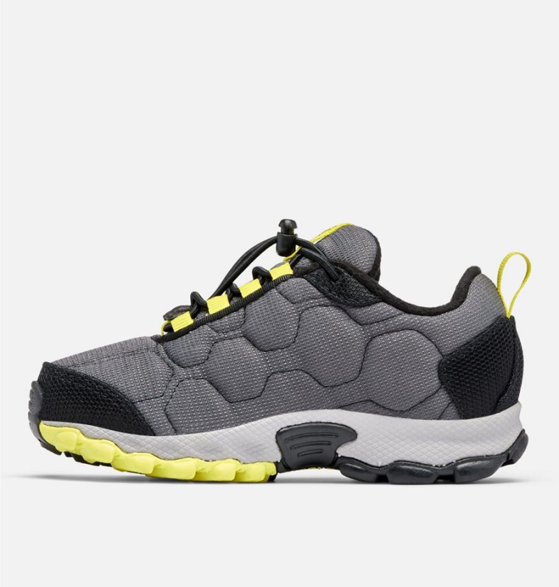 Columbia Firecamp Sledder 3 Waterproof Kids' Sneakers Grey | IDHXYT-691