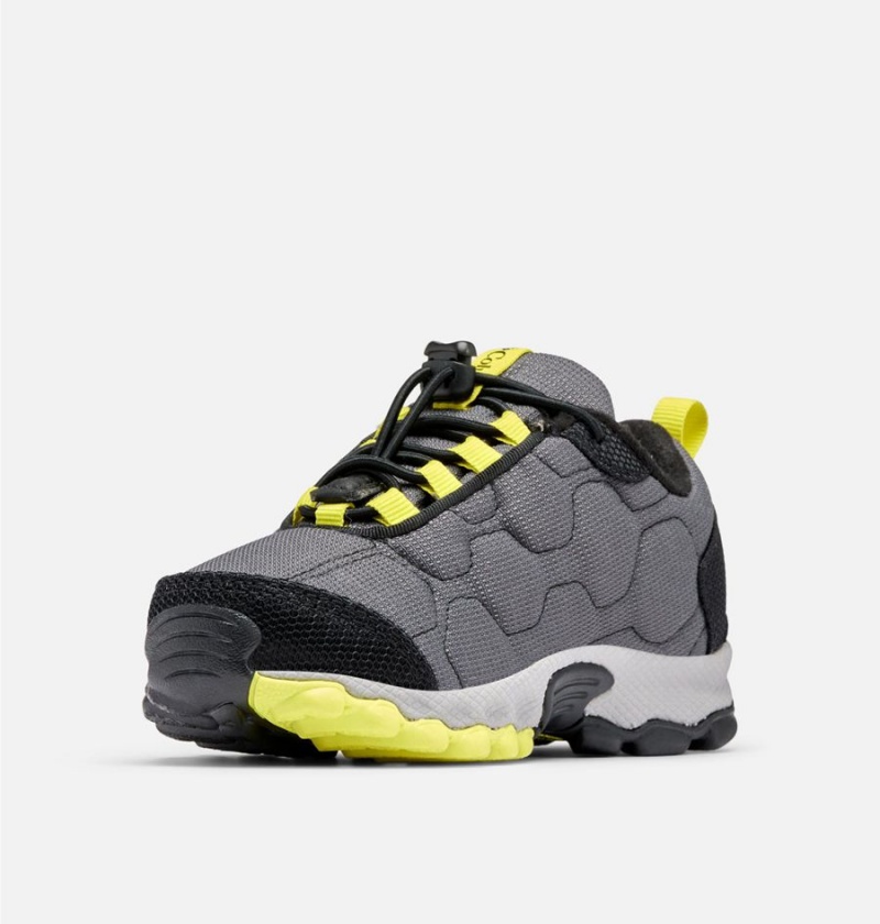 Columbia Firecamp Sledder 3 Waterproof Kids' Sneakers Grey | IDHXYT-691