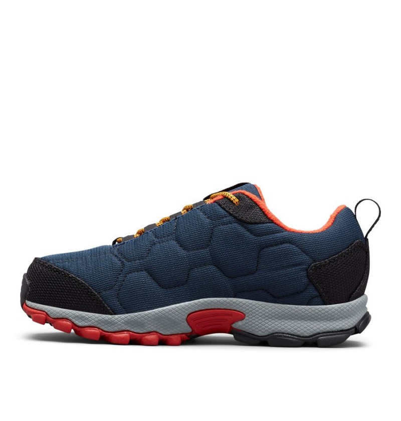Columbia Firecamp Sledder 3 Waterproof Kids' Sneakers Navy | HPWVMX-257