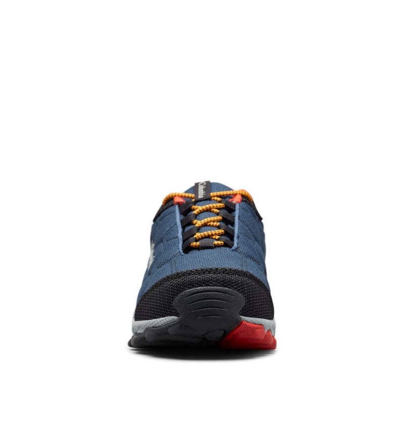 Columbia Firecamp Sledder 3 Waterproof Kids' Sneakers Navy | HPWVMX-257